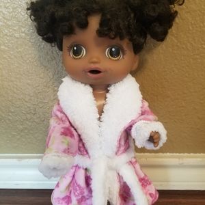 Baby Doll Robe Pink Floral